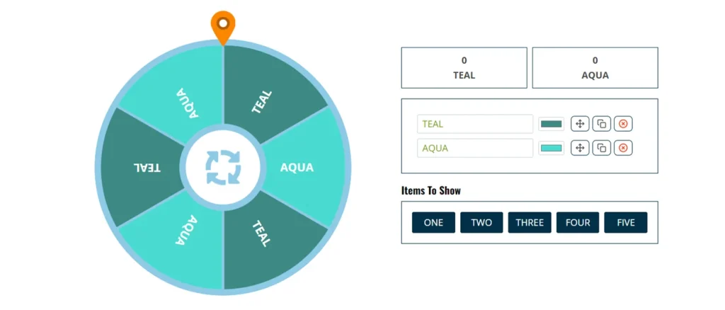 Features of a Color Picker Wheel