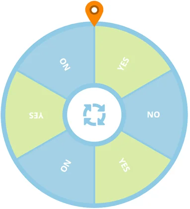 Twister Spinner Wheel Fun spinner wheel Decision Wheel